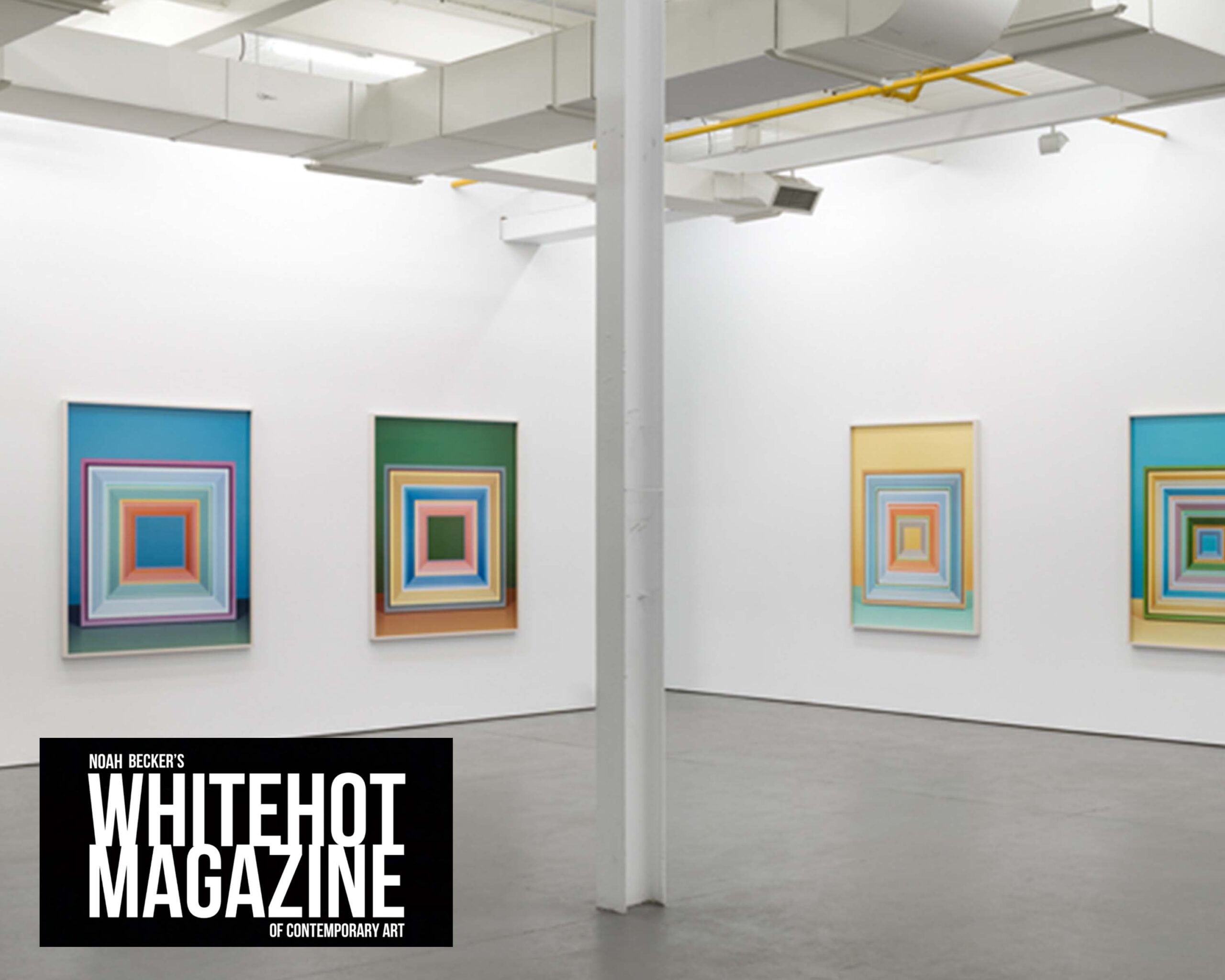 Whitehot Magazine, 2018 | Jessica Eaton: Iterations (I) at Galerie Antoine Ertaskiran