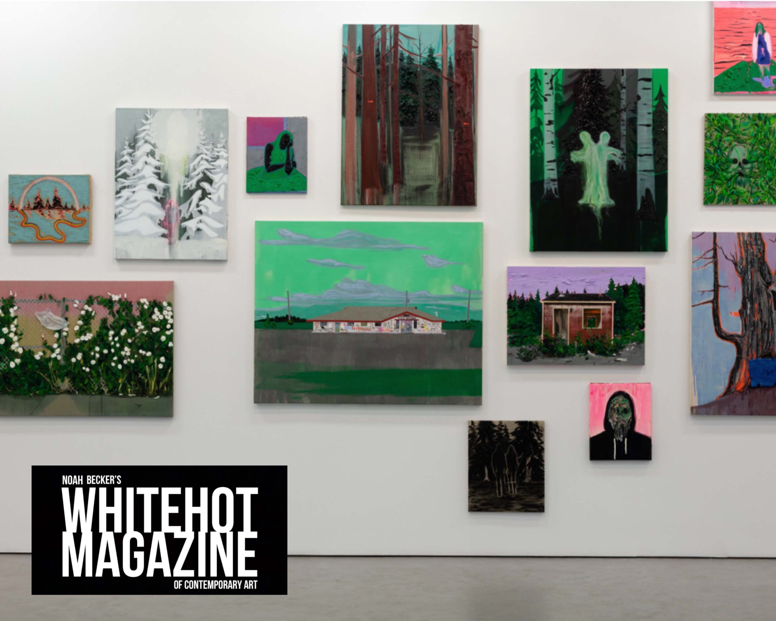 Whitehot Magazine, 2019 | Nailing Down a Butterfly at Galerie Antoine Ertaskiran