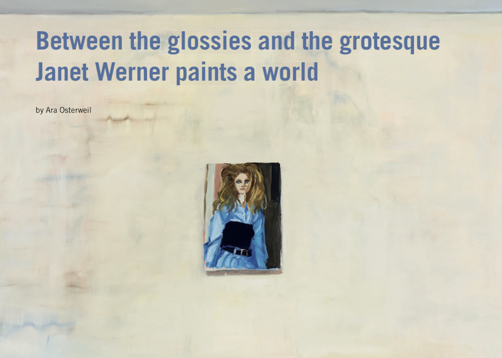 Janet Werner in Border Crossings