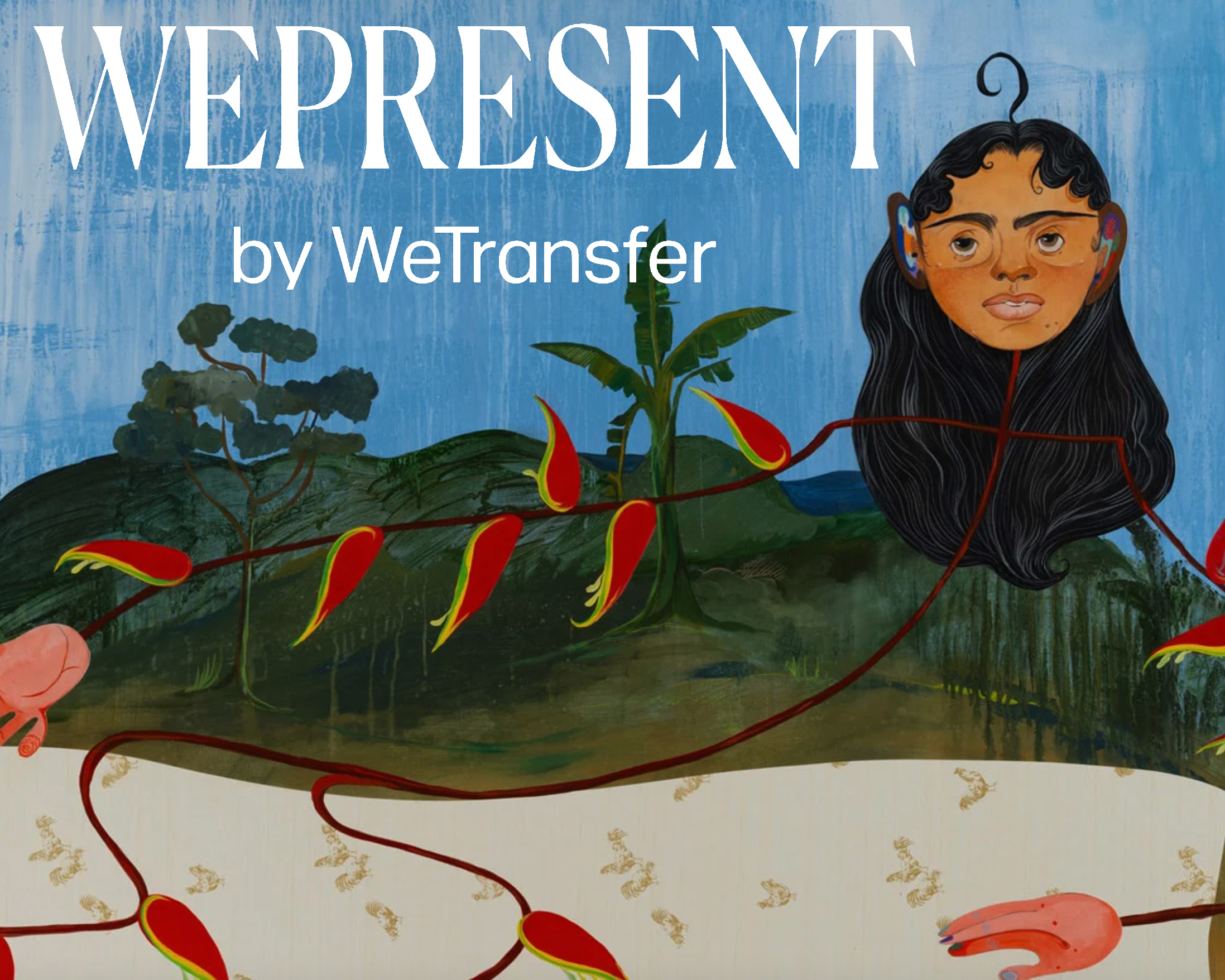 WePresent by WeTransfer, 2025 | Bony Ramirez: Uncanny paintings inspired by Caribbean history and culture